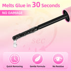 Eyelash Adhesive Remover, Hypoallergenic, Fast Dissolve & Quick Remove Glue for Eyelash Extensions with Less Residues, 5ml Remover for Lash Cluster